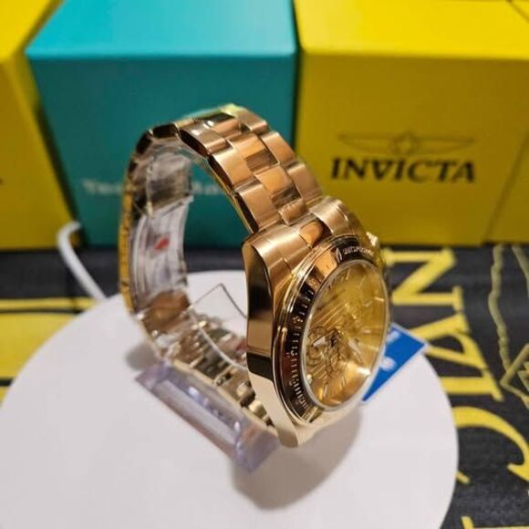 TechnoMarine Gold Chronograph Men’s Watch – Stainless Steel / New - Picture 2 of 8